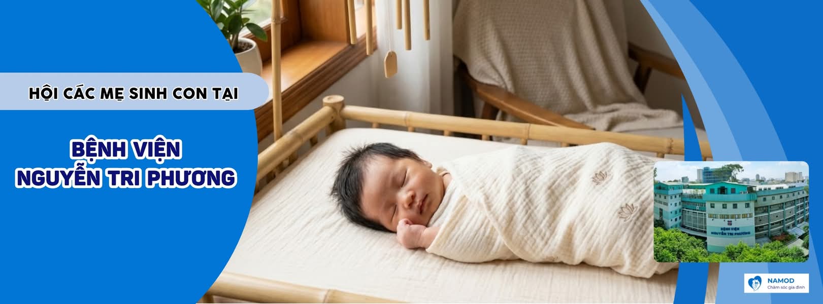 Hội các mẹ sinh con tại Bệnh viện Nguyễn Tri Phương