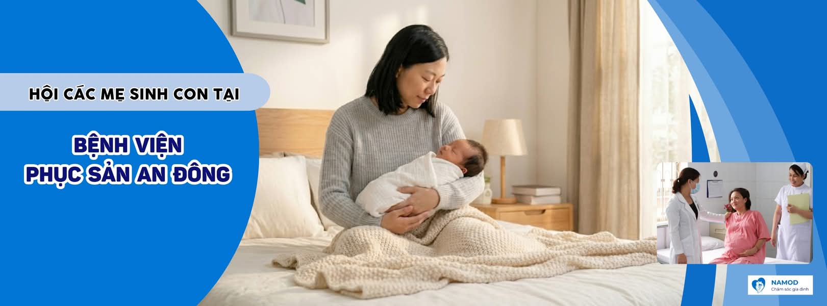 Hội các mẹ sinh con tại Bệnh viện phục sản An Đông