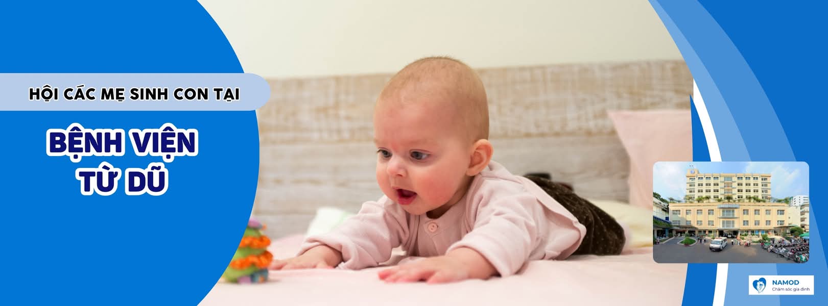 Hội các mẹ sinh con tại Bệnh viện Từ Dũ
