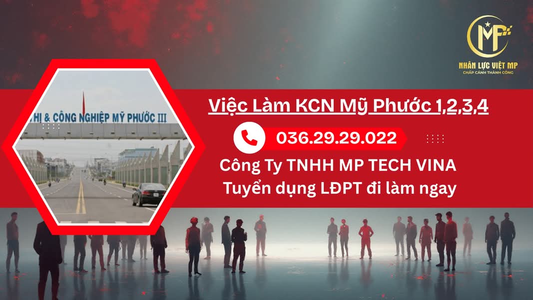 Việc Làm KCN Mỹ Phước 1,2,3,4